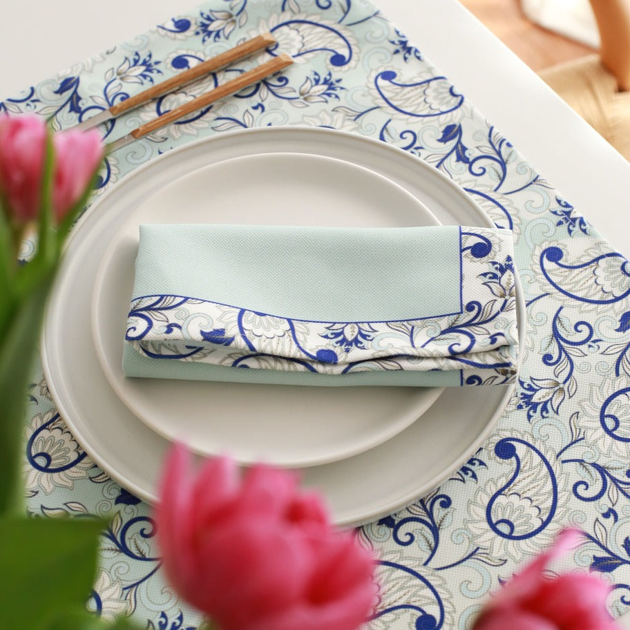 2'li Set Çiçek Motifli Peçete