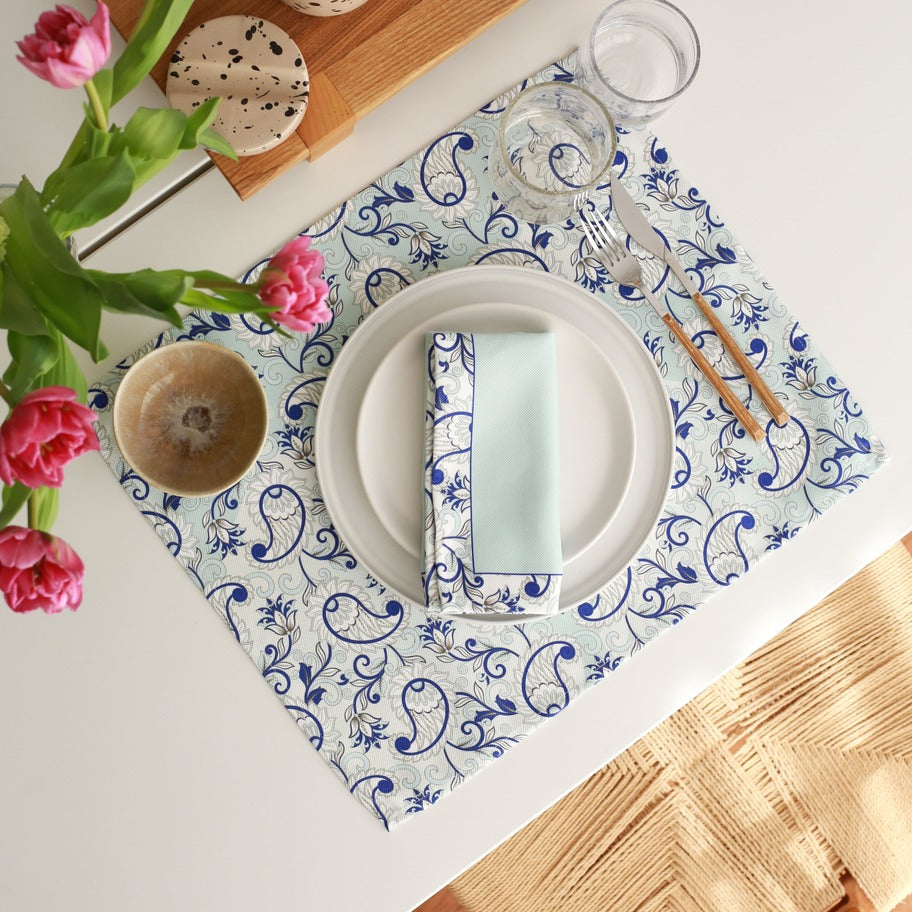 2'li Set Çiçek Motifli Peçete