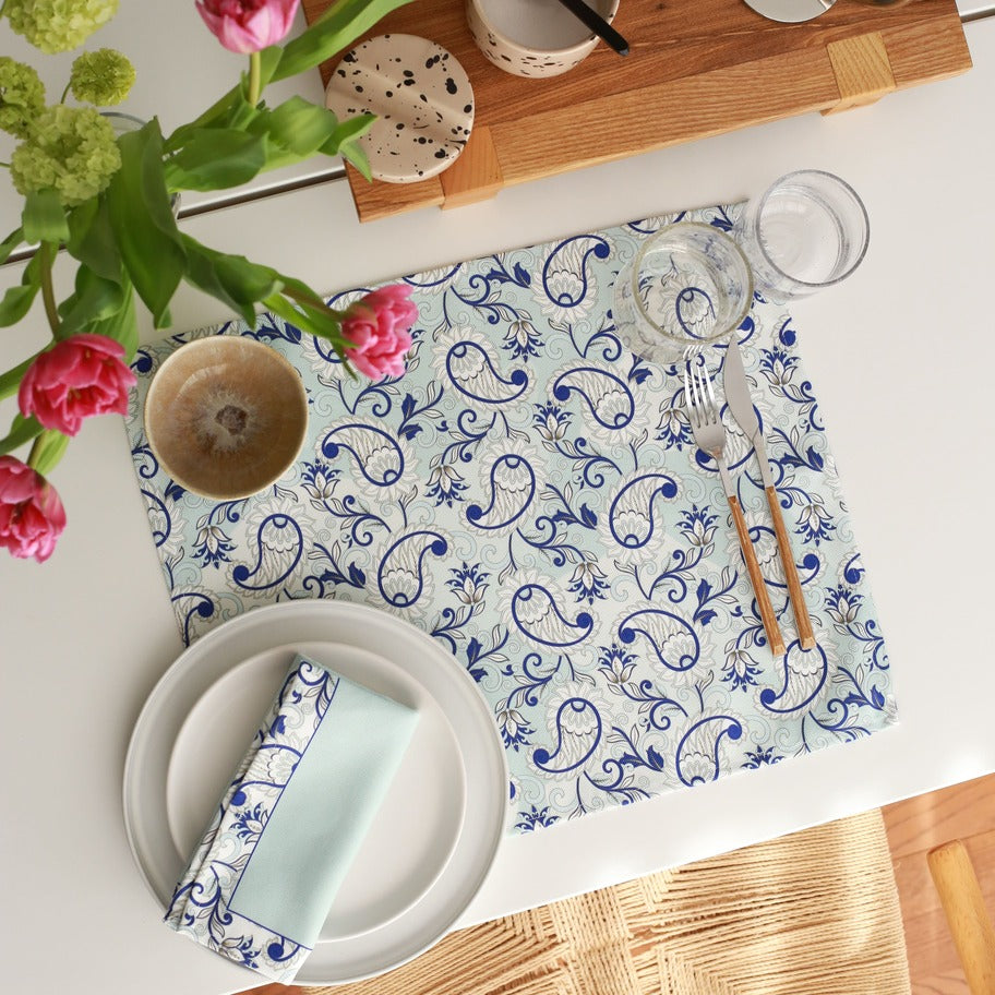 2'li Set Çiçek Motifli Peçete