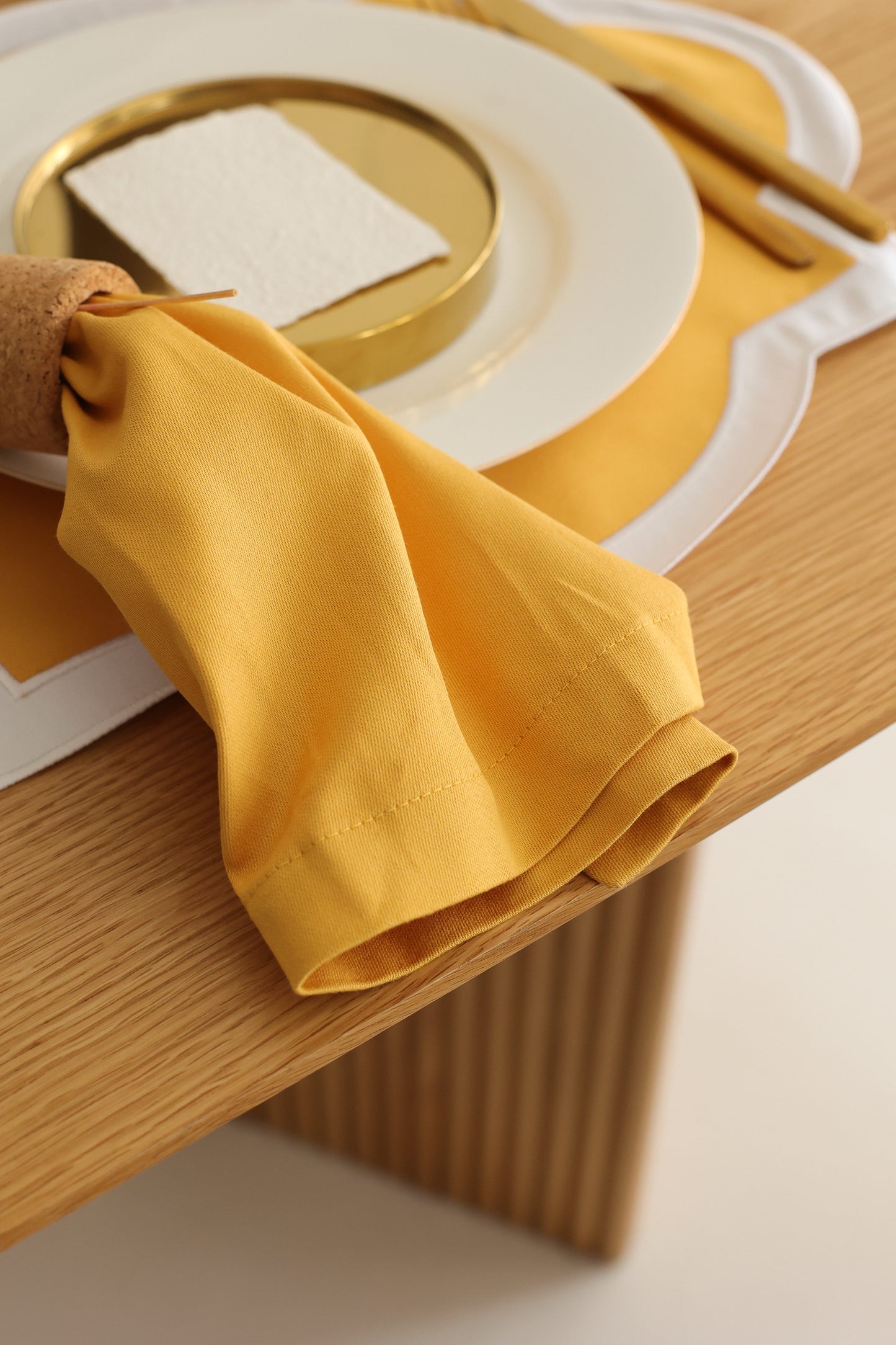 2'li Set Sarı Peçete