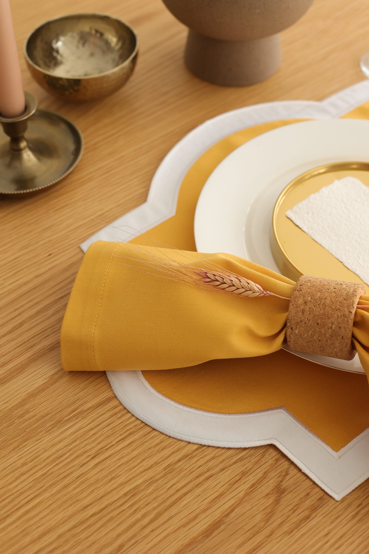 2'li Set Sarı Peçete