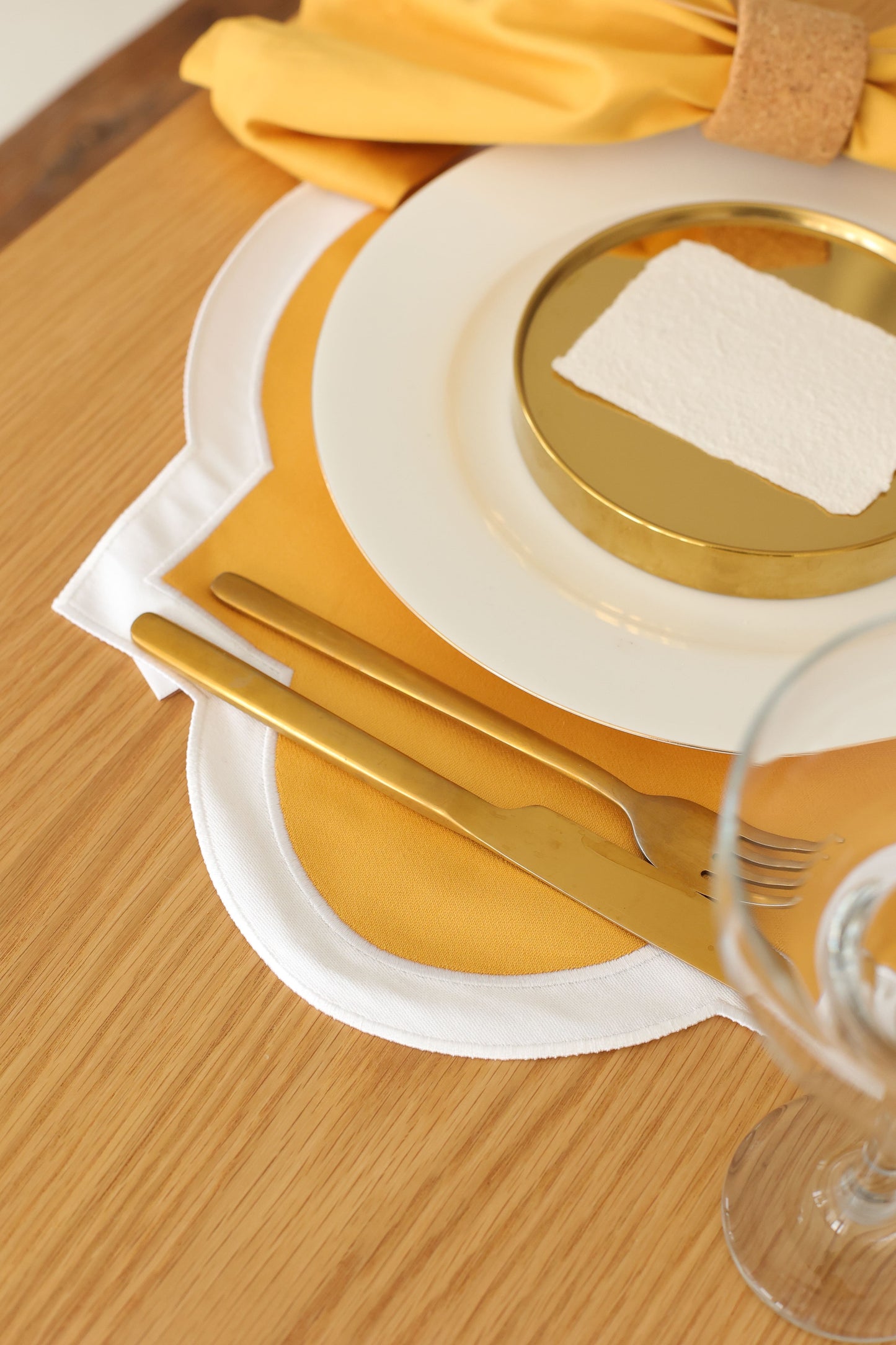 2'li Set Sarı Peçete